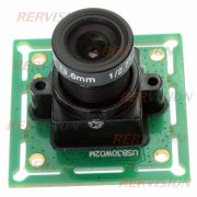 30萬像素60幀高速攝像頭，采用COMS頂級方案OV7725感光片